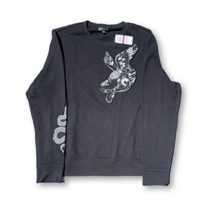 INC Embezzled Eagle Crewneck Sweatshirt Size XXL